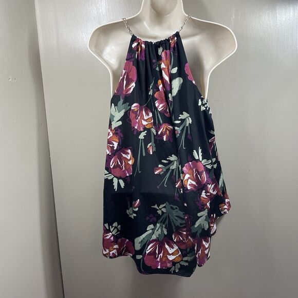 Women Y2K Floral Artsy Tank Top Size 1 X Romantic Roses Garden - Picture 6 of 14